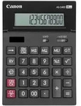 Canon AS-2400 HB Tischrechner, 14-stellig, neigbares LC-Display, Solar, Grau
