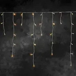 LED Eisregen-Lichtervorhang au&szlig;en 96 flg. wei&szlig;es Kabel 2743-802