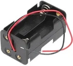 4x Batteriehalter - lose Kabelenden &ndash; Batterie Halterung Elektronik (Kunststoff)
