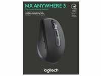 Logitech Maus MX Anywhere 3, Wireless, Unifying, Bluetooth, grafit Laser,...