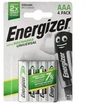 Energizer Akku NiMH, Micro, AAA, HR03, 1.2V/500mAh Universal, Pre-charged, Retail