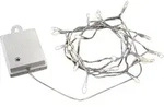 LED Lichterkette trans.20ww LED 3722-103 Timer, batteriebetrieben