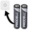 Batterie passend für Philips HUE Motion Indoor Sensor 2x Duracell Procell...