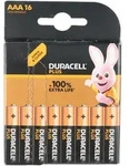 Duracell Batterie Alkaline, Micro, AAA, LR03, 1.5V Plus, Extra Life, Retail Blister