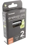 Panasonic eneloop pro, vorgeladen, Retail Blister 2-Pack BK-3HCDE/2BE Akku NiMH,