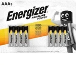 Energizer Batterie Alkaline, Micro, AAA, LR03, 1.5V Alkaline Power, Retail...
