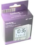 WT265 Funkwecker, Silber und super modern, handlich und &uuml;berzeugend