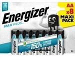 Energizer Batterie Alkaline, Mignon, AA, LR06, 1.5V Max Plus, Retail Blister...