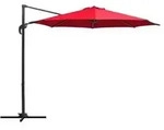Schneider Ampelschirm Rhodos Junior, rund, ca. &Oslash;300 cm, Rot