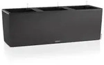 LECHUZA&reg; Kunststoff-Kasten Trio Stone, rechteckig, ca. B100/H34,5/T32,5 cm, Schwarz