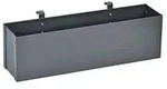 Westmann Metall-Blumenkasten Planum, rechteckig, anthrazit, ca. B50/H16/T12 cm