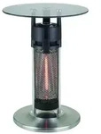 tepro Heizstrahler Monterey, Schwarz, Silber