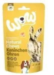WOW&reg; Hundesnack Natural Chews Kaninchenohren, 120 g