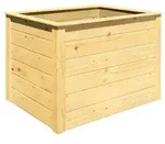Weka Element-Hochbeet 669, ca. B100/H69/T71 cm, Natur