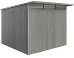 Biohort Metallger&auml;tehaus AvantGarde ECO A7, ca. B260/H217/T300 cm, Quarzgrau