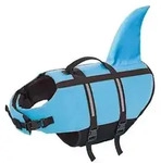 Nobby Schwimmhilfe f&uuml;r Hunde Sharki, hellblau