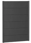 Biohort Sichtschutz, ca. B100/H135 cm, Dunkelgrau