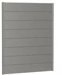 Biohort Sichtschutz, ca. B150/H180 cm, Quarzgrau