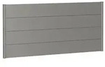 Biohort Sichtschutz, ca. B200/H90 cm, Quarzgrau