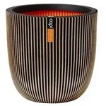 Capi Europe Kunststoff-Topf Groove, rund, Gold