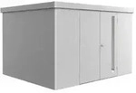 Biohort Ger&auml;tehaus Neo 3D, ca. B348/H222/T292 cm, Silber