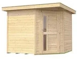 Weka Gartenhaus 229 A Gr. 2, ca. B270/H217/T270 cm, Natur