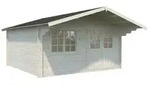 Palmako Gartenhaus Britta, Beige