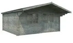 Palmako Gartenhaus Britta, Grau