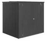 Biohort Ger&auml;teschrank 190 Large, ca. B192/H184/T155 cm, Dunkelgrau