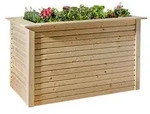 Weka Profi-Hochbeet 669, ca. B131/H81/T91 cm, Natur