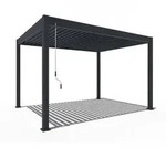 Weide Deluxe Pergola Voll-Alu, ca. B400/H255/T300 cm