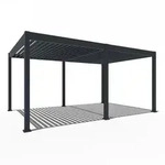 Weide Pergola LED E-Deluxe 3,6x5,3, ca. B530/H255/T360 cm