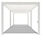 Weide Classic Pergola 3x5,3 Alu-Stahl, ca. B530/H255/T300 cm
