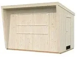 Palmako Marktstand Kira, ca. B355/H264/T290 cm, Natur