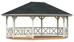 Palmako Pavillon Betty ca. B701/H362/T551 cm, Beige
