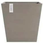 Ecopots Kunststoff-Topf Rotterdam mit Wassersystem, quadratisch