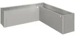 Biohort Hochbeet Belvedere L200, Quarzgrau