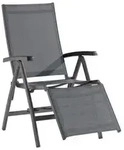 Sieger Relaxsessel Bodega, ca. B62/H109/T95, Grau