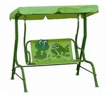 Siena Garden Kinder Hollywoodschaukel Froggy, Gr&uuml;n