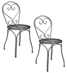 MWH Stapelsessel-Set Caffeo, 2-teilig, Grau