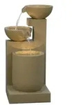 Dehner Polyresin-Gartenbrunnen Samson, solarf&auml;hig, ca. H100 cm