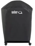 Weber Abdeckhaube Premium f&uuml;r Q1000 und 2000N-Serie mit Stand/Rollwagen, ca.
