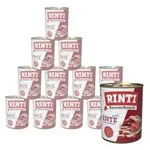 RINTI Kennerfleisch Nassfutter f&uuml;r Hunde, 12 x 800 g