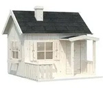 Palmako Spielhaus Otto, ca. B267/H219/T272 cm, Natur