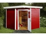 Weka Gartenhaus 229 Gr. 2, ca. B270/H217/T270 cm, Rot