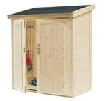 Wolff Finnhaus Premium Ger&auml;teschrank 20-B, ca. B191,8/H178/T102,6 cm, Natur
