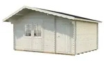 Palmako Gartenhaus Emma, ca. B513/H268/T410 cm, Natur