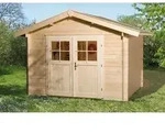 Weka Gartenhaus Premium 28, Natur
