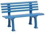 Blome Bank Ibiza, 2-Sitzer, Hellblau