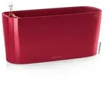 LECHUZA&reg; DELTA, All-in-One-Set, hochglanz, Dunkelrot